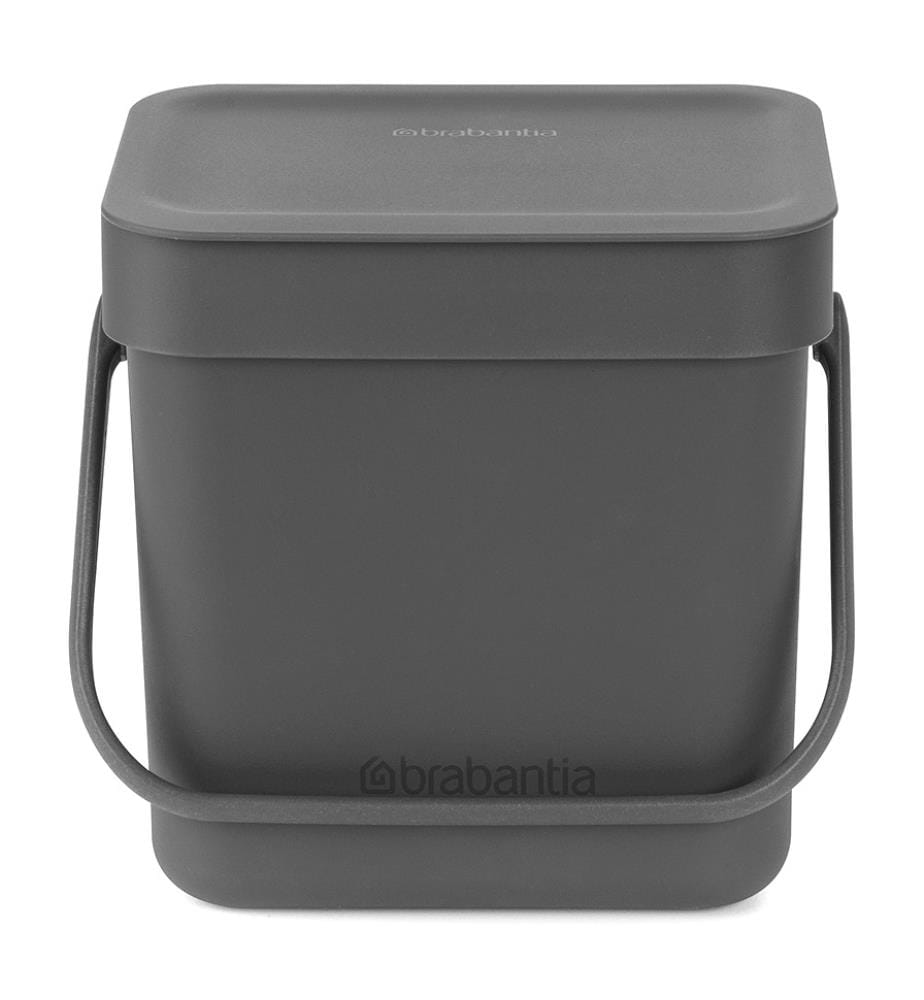 Poubelle Sort & Go 3 L - Gris