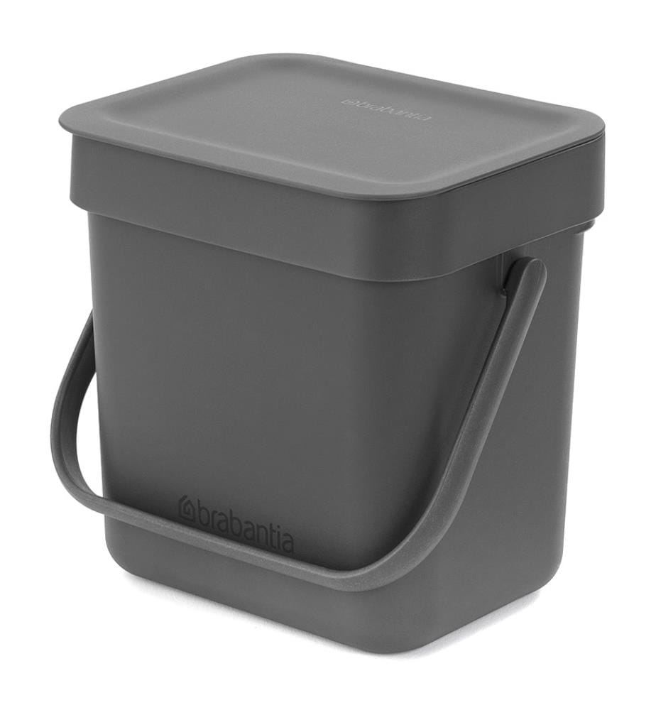 Poubelle Sort & Go 3 L - Gris