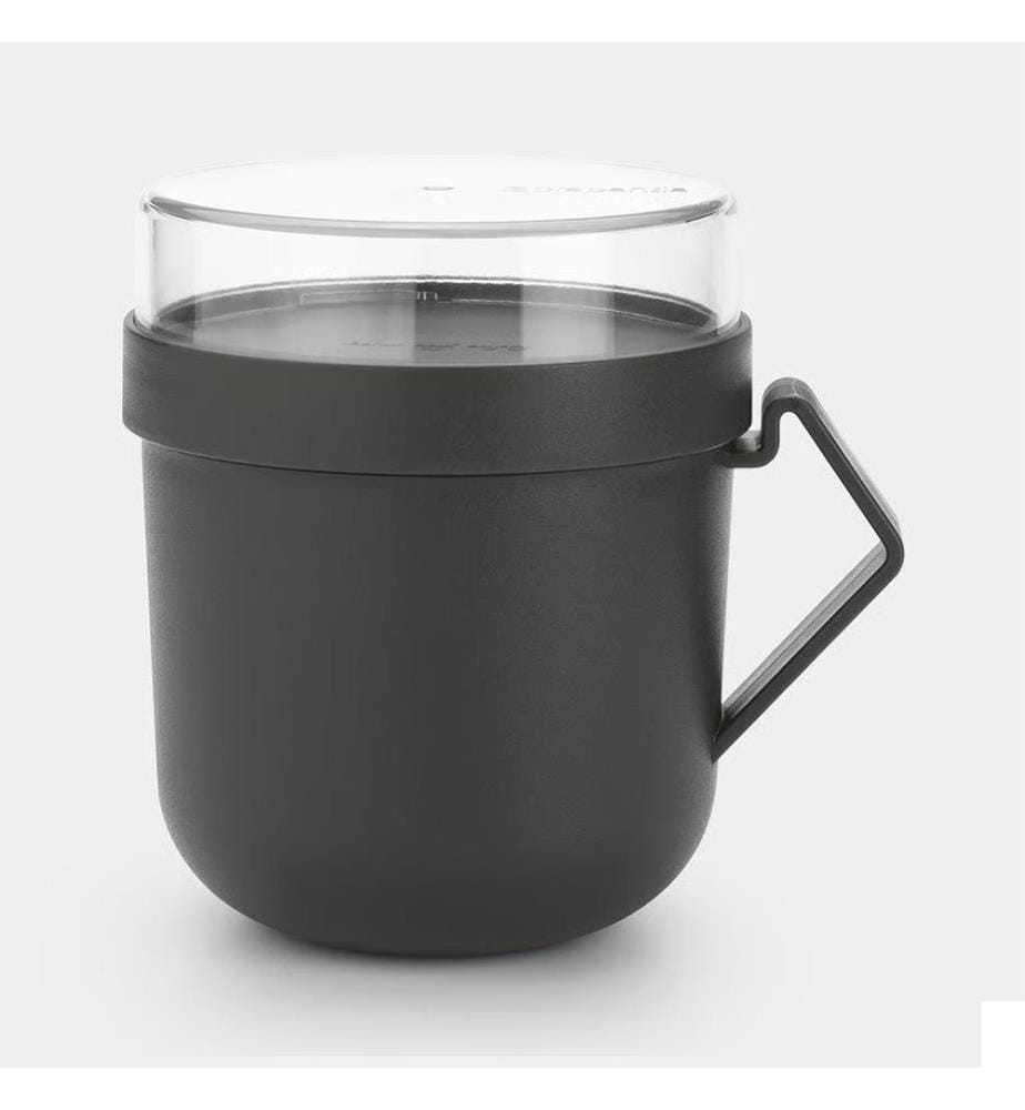 Tasse à soupe Make & Take, 0,6 L - Gris foncé