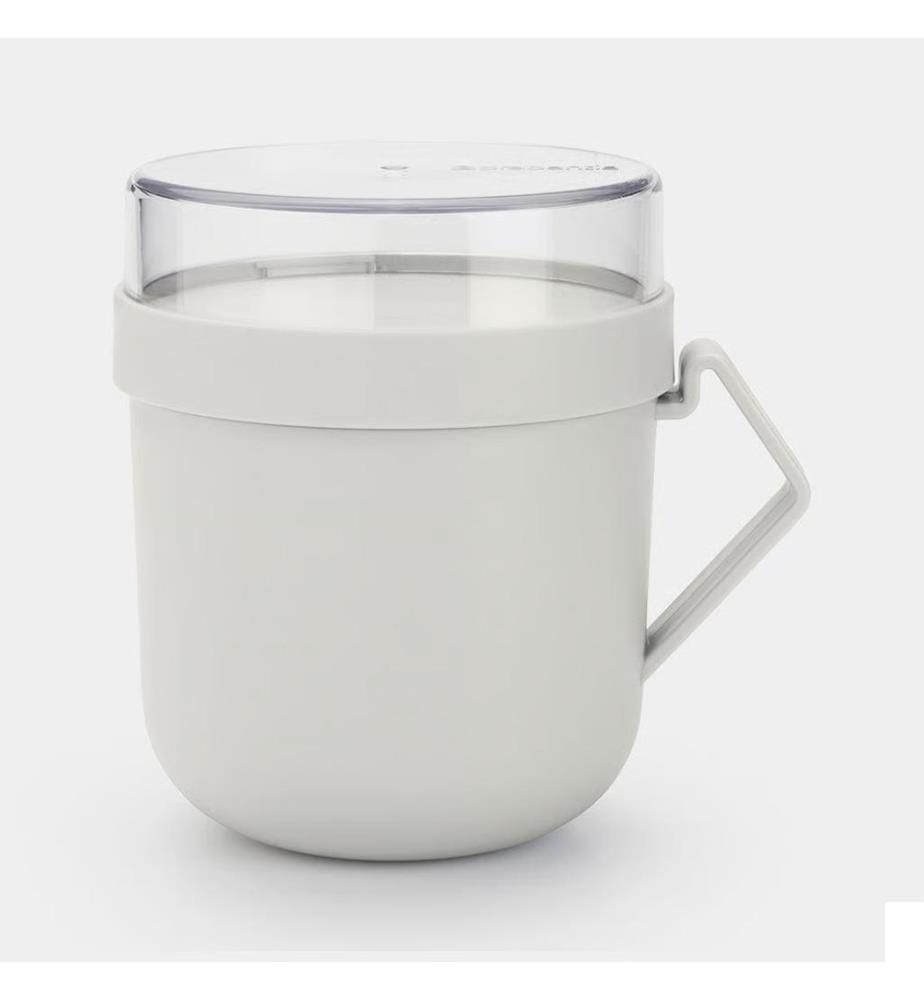 Tasse à soupe Make & Take, 0,6 L - Gris clair