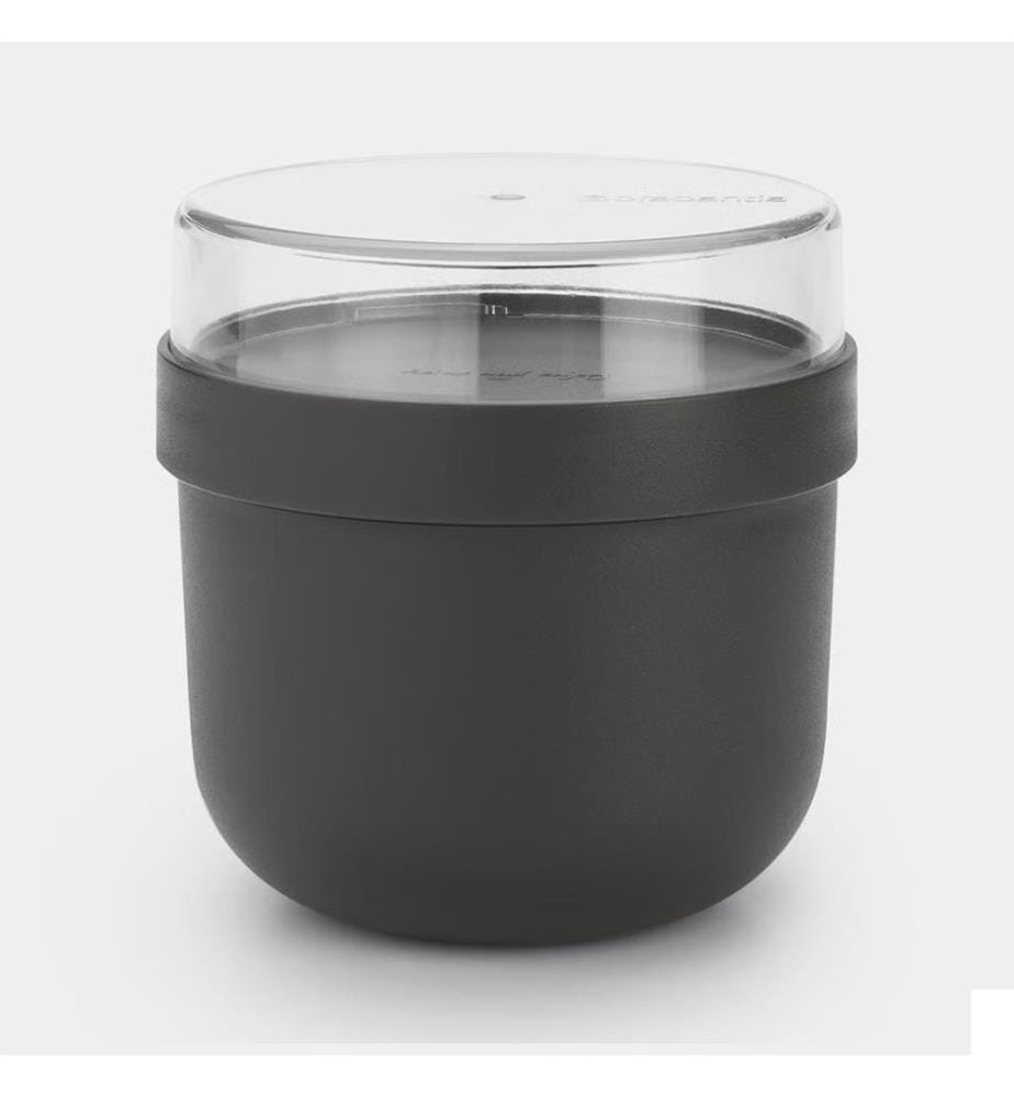 Bol à déjeuner Make & Take, 0,5 L - Gris foncé