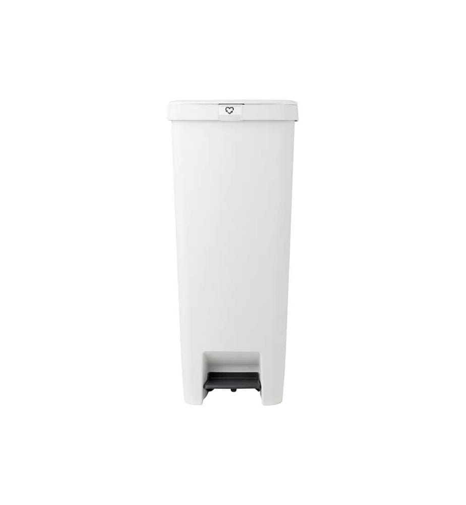 Poubelle à Pédale Stepup 40 L - Blanc