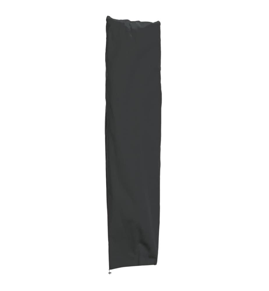 Housse de parapluie de jardin noir 240x57/57 cm oxford 420D