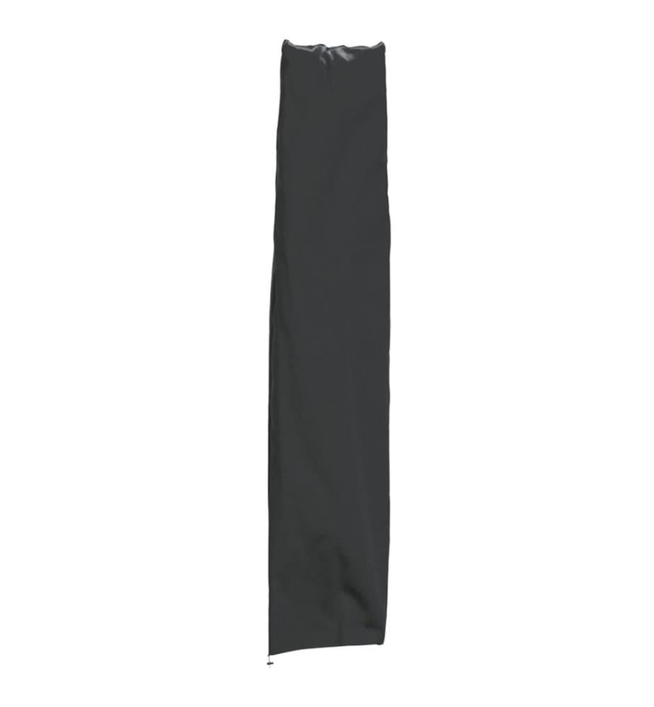 Housse de parapluie de jardin noir 136x25/23,5 cm oxford 420D