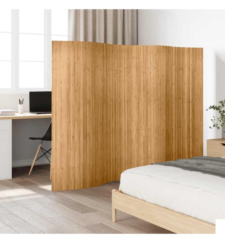 Cloison de séparation Bambou naturel 250x165 cm