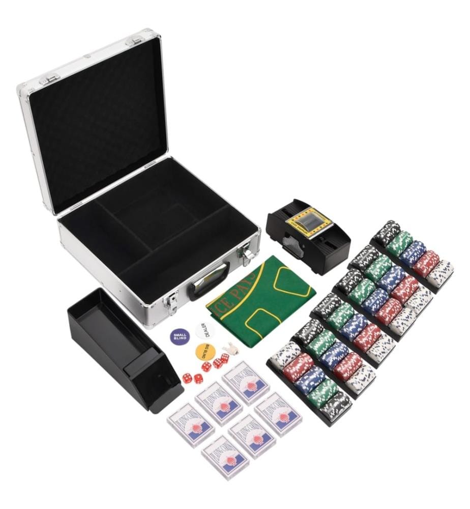 Jeu de jetons de poker 600 pcs 11,5 g