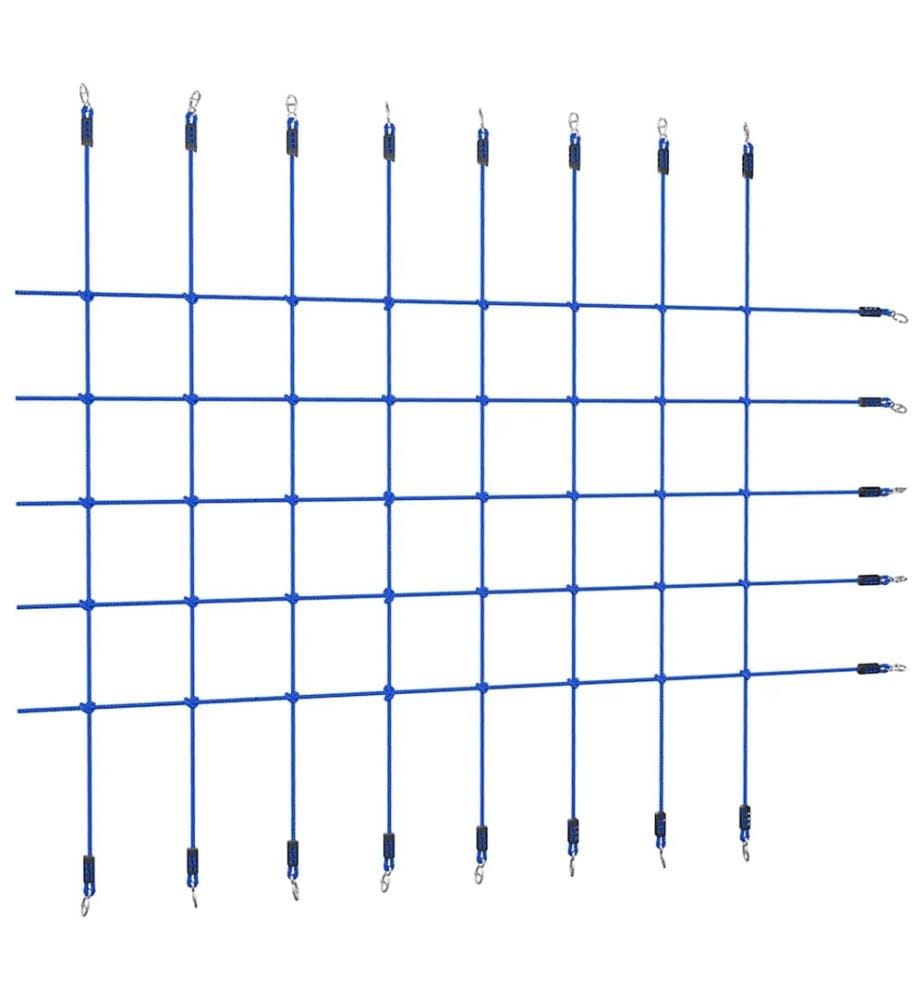 Filet d'escalade 200x150 cm Bleu
