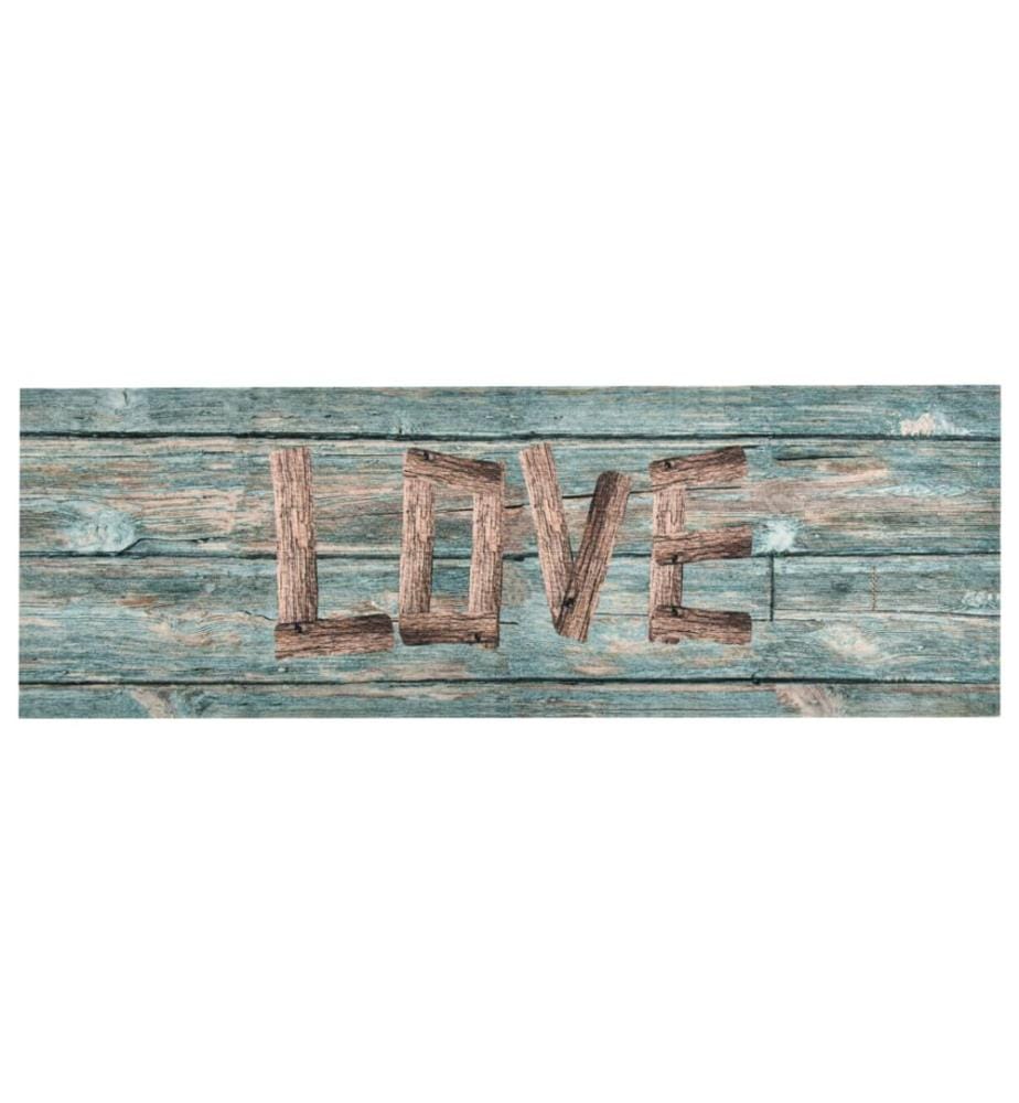 Tapis de cuisine lavable Love 60x300 cm