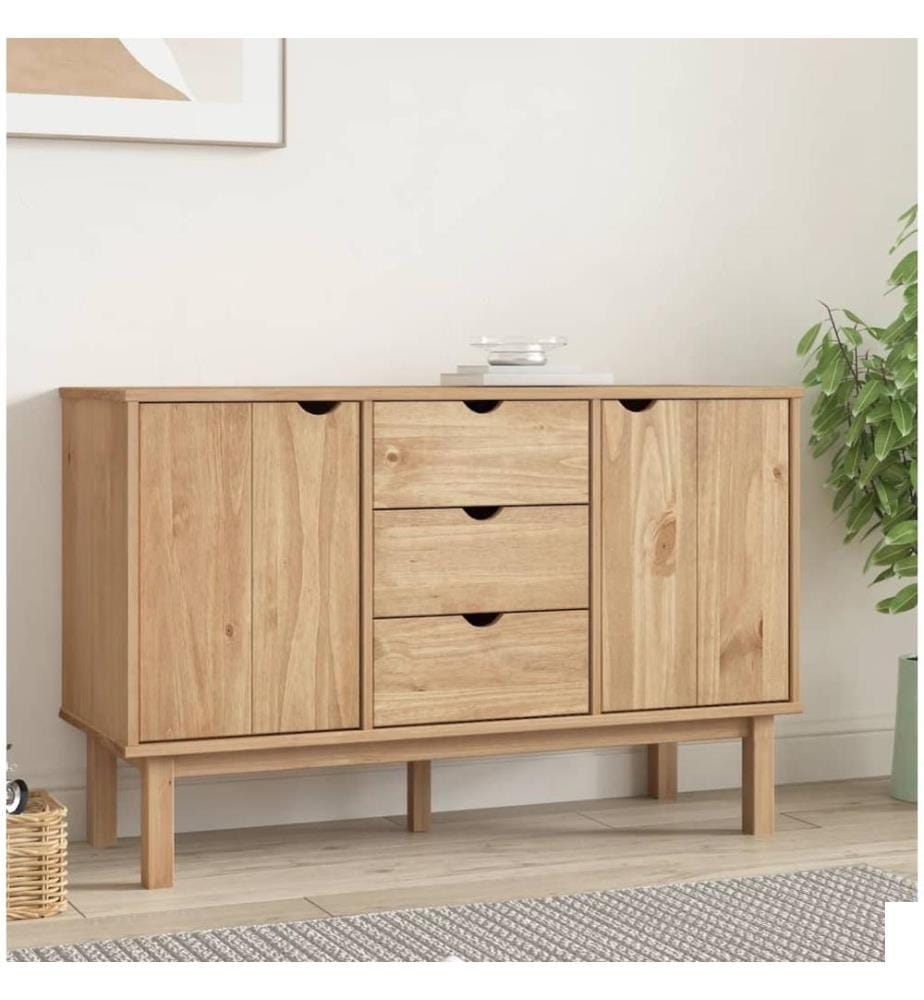 Buffet OTTA 113,5x43x73 cm Bois massif de pin