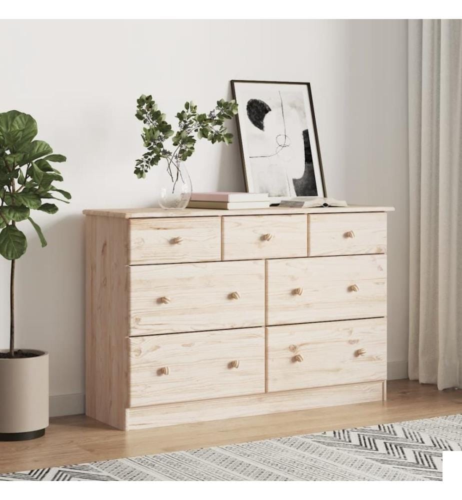 Commode ALTA 112x35x73 cm bois massif de pin
