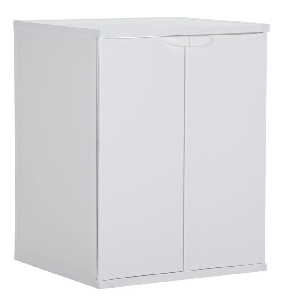 Armoire de machine à laver Blanc 68,5x64,5x88 cm PVC