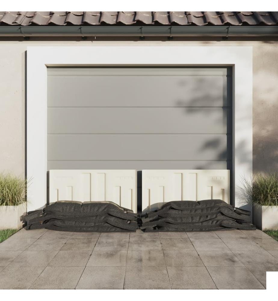 Sacs de sable 50 pcs vert foncé 103x25 cm PEHD