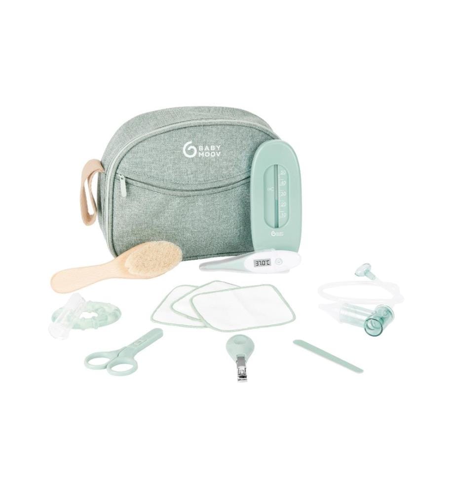 BABYMOOV - Coffret de soin pour bébé Matcha Vert/Blanc
