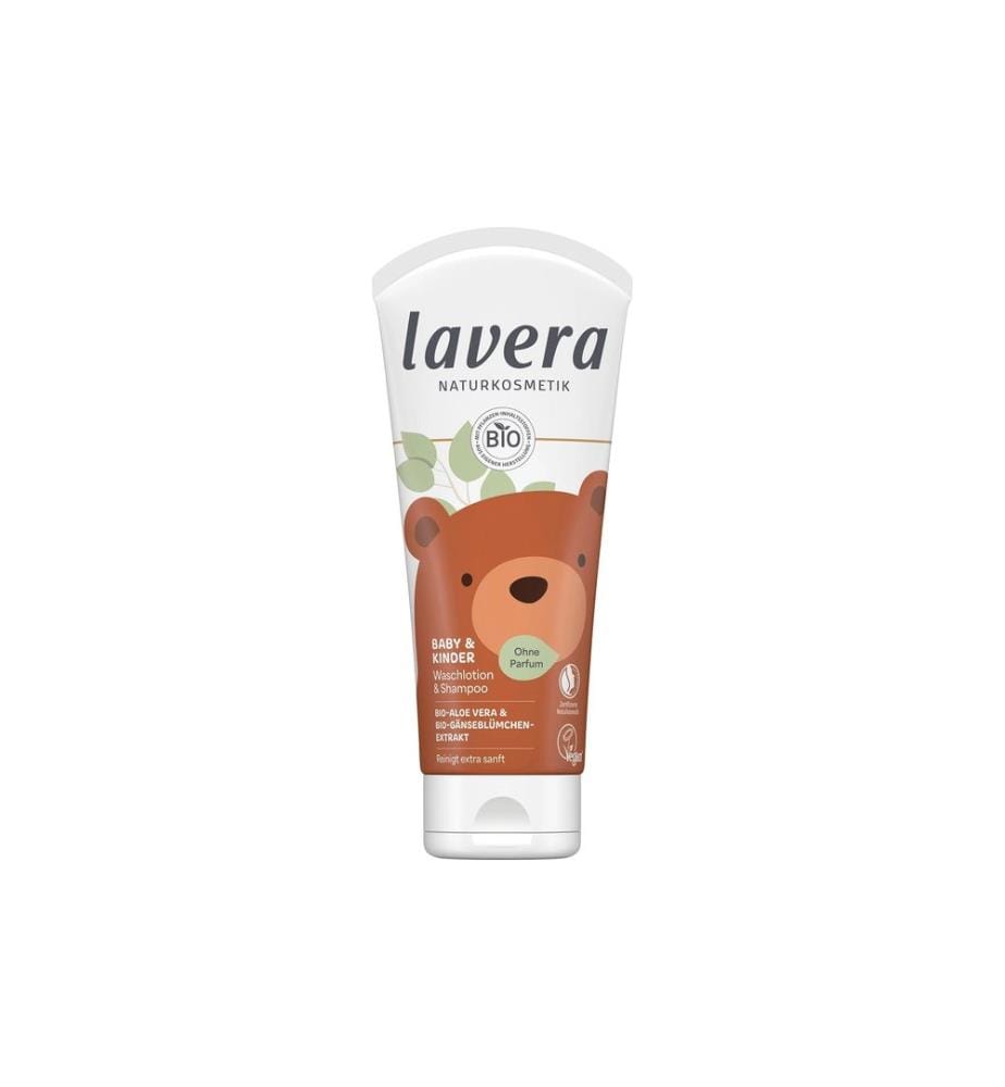 Lavera - Lotion lavante et shampooing bébé et enfant 200 ml