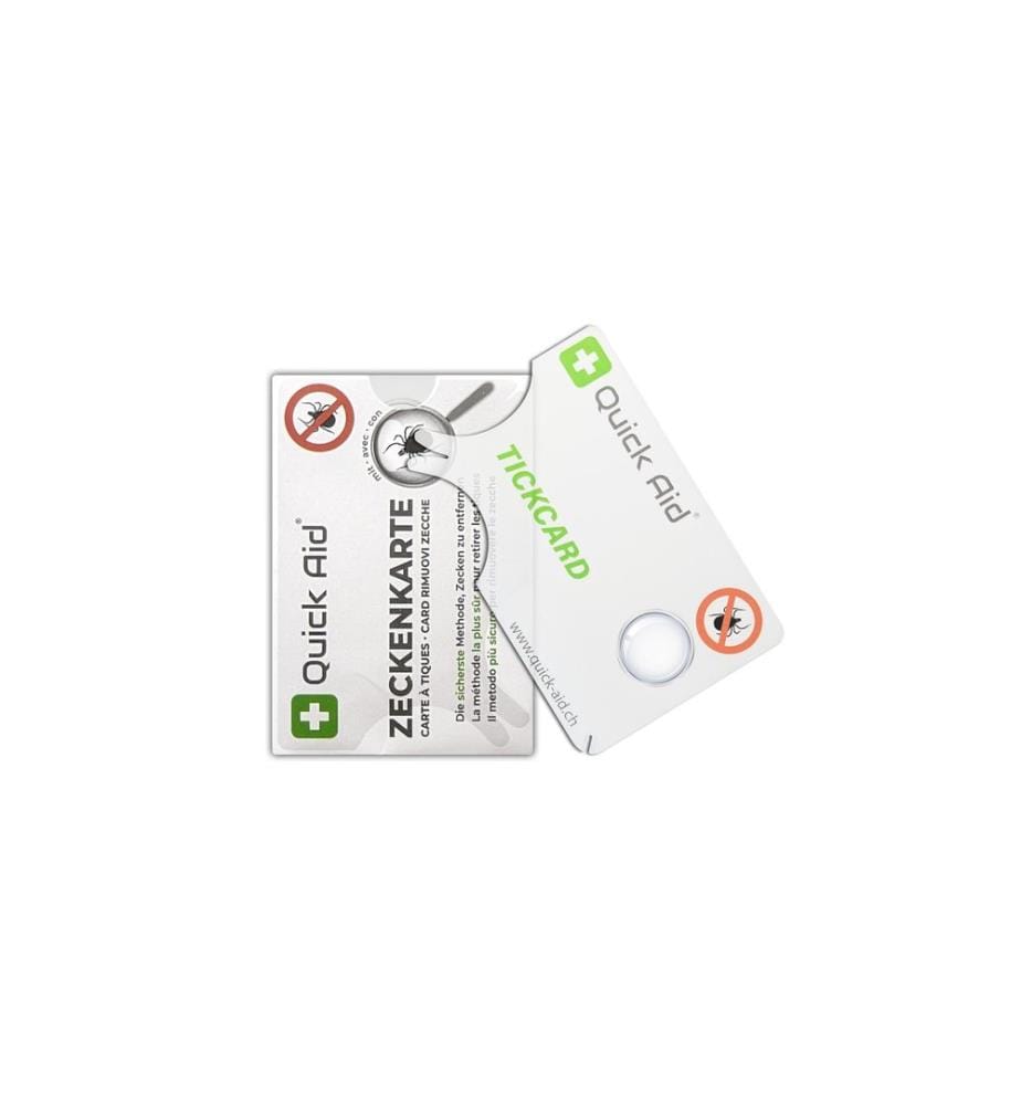 QUICK AID - Carte à tiques avec loupe 1 Pièce/s