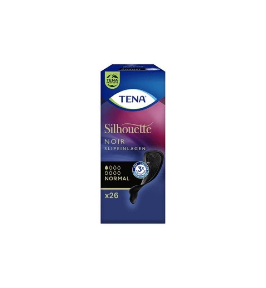 Tena - Protège-slip Silhouette Noir Normal 26 Pièce/s