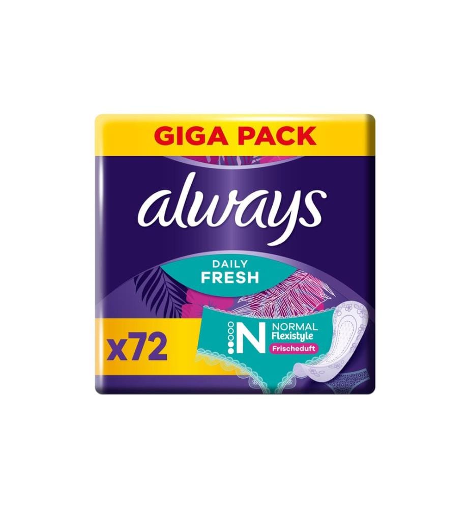 Always - Protège-slip Daily Fresh Flexistyle Normal 72 pièces