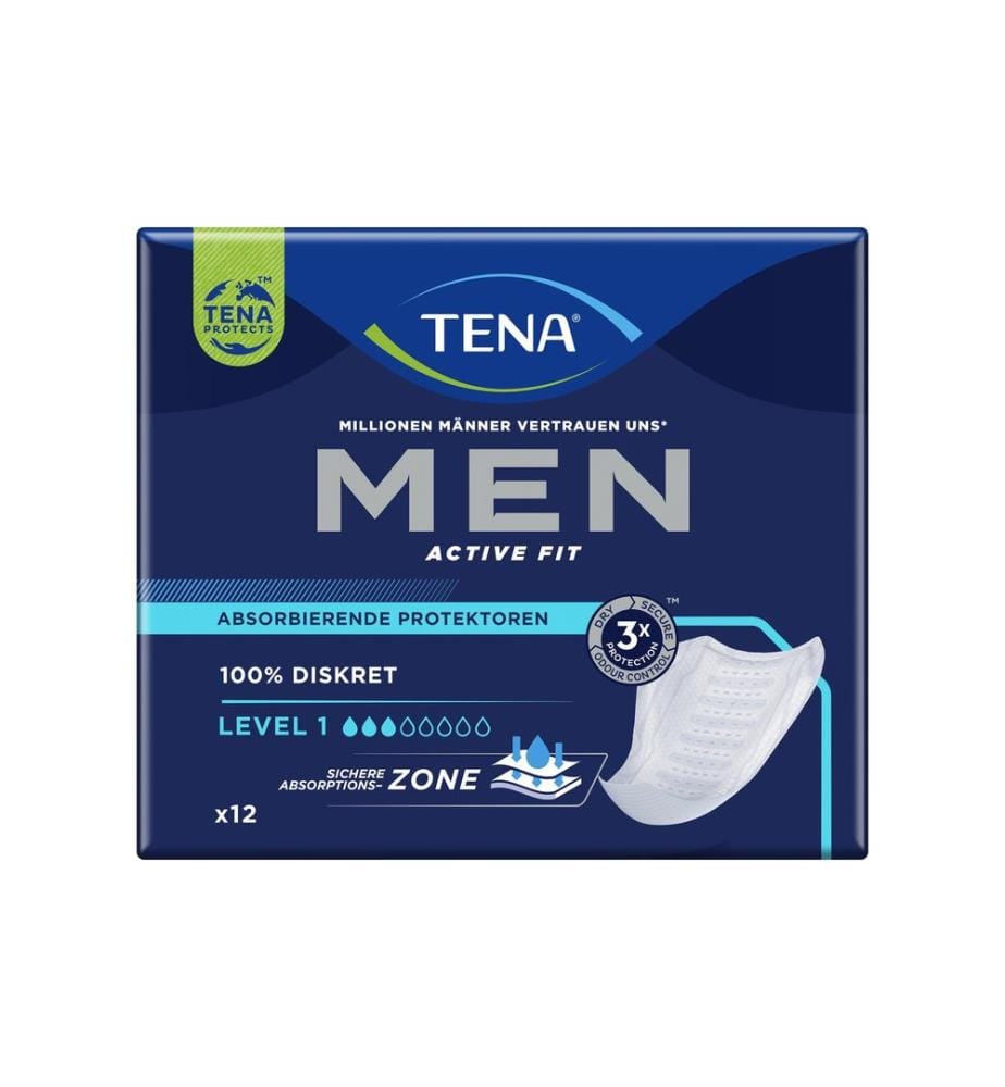 Tena - Protections pour incontinence Men Active Fit Level 1 12 Pièce/s