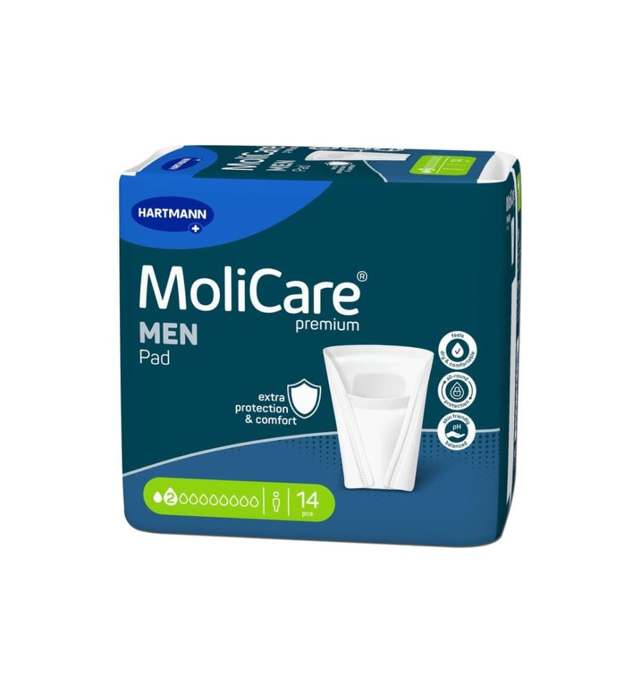 MoliCare - Protections pour incontinence Men Pad 2 14 Pièce/s