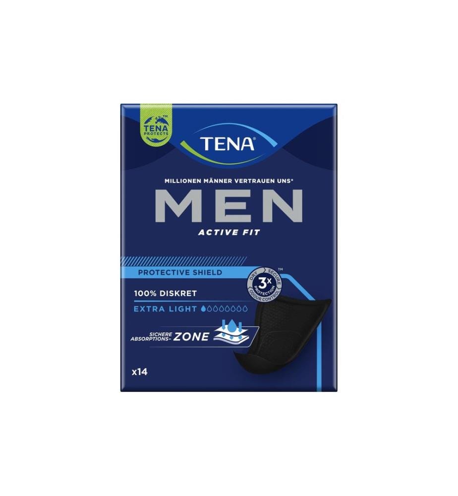 Tena - Men Active Fit Protective Shield 14 Pièce/s