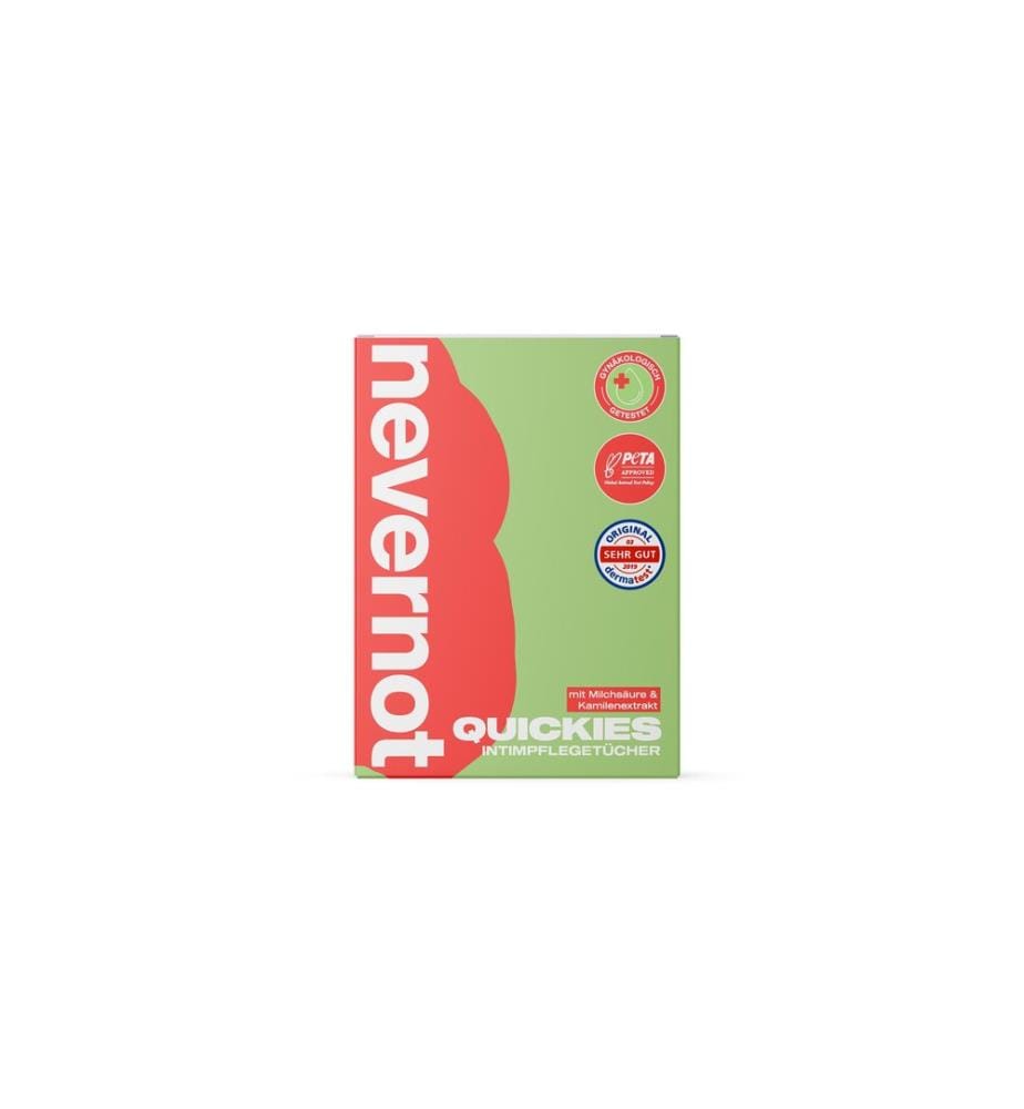 nevernot - Soin intime Quickies Intimate Wipes 7 pièces