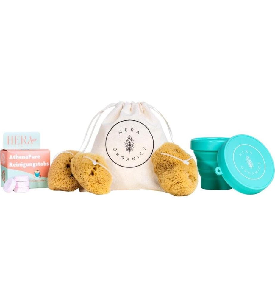 Hera Organics - Kit de démarrage éponges menstruelles Taille M