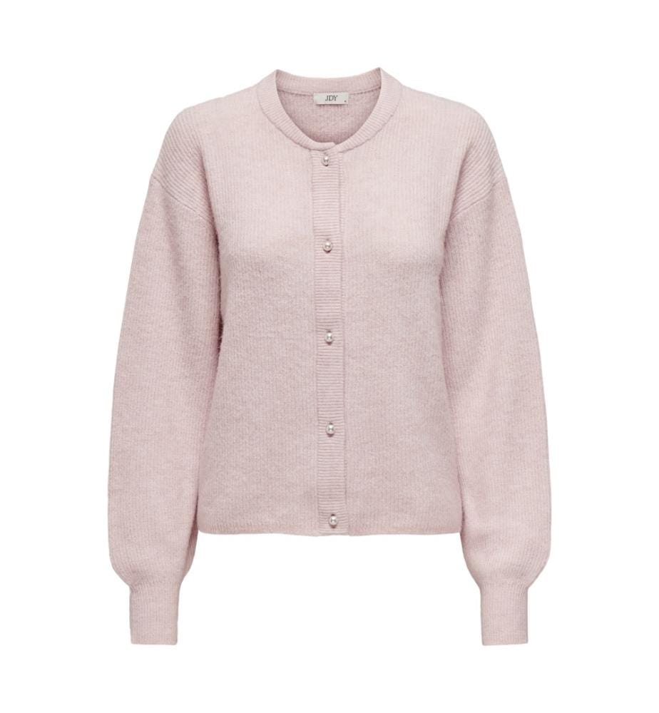 Cardigan - Light Lilac Melange