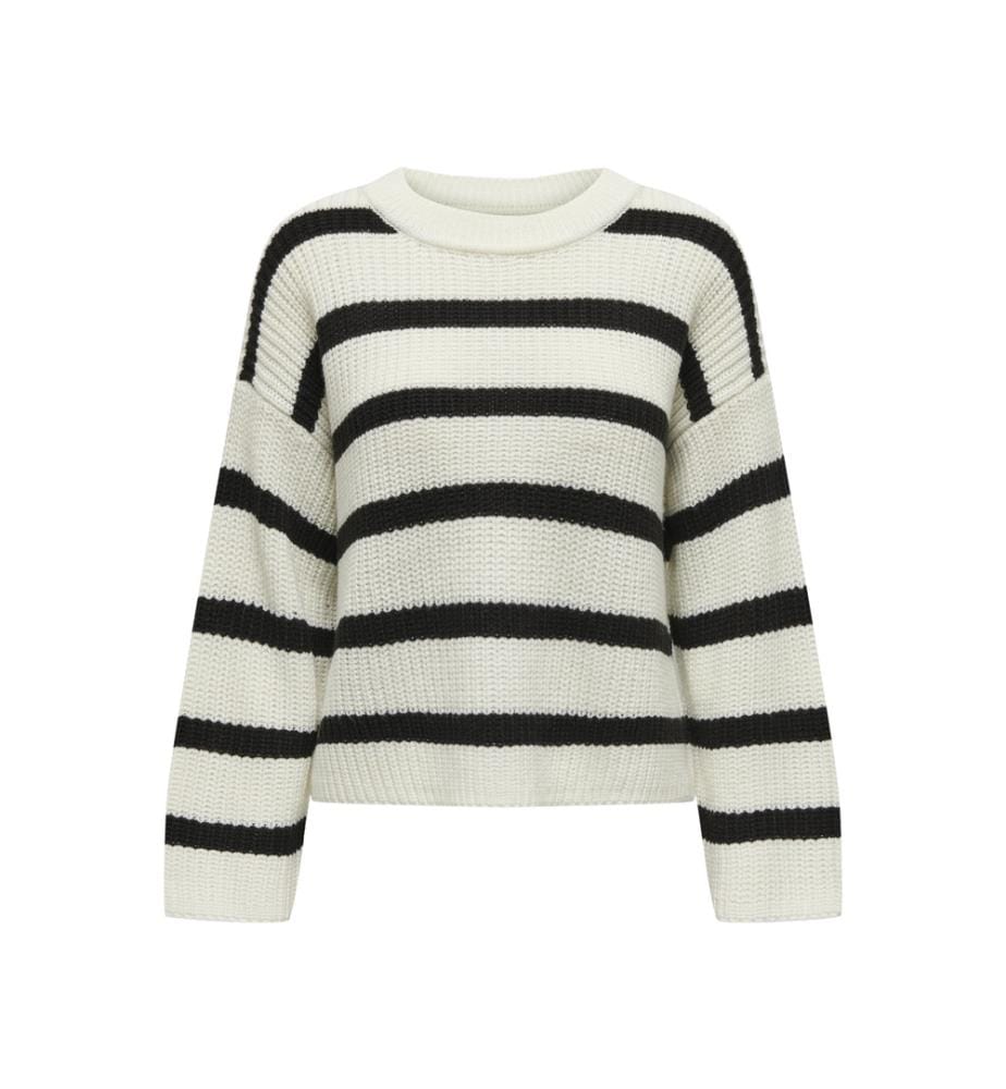 Pull En Maille - Crème