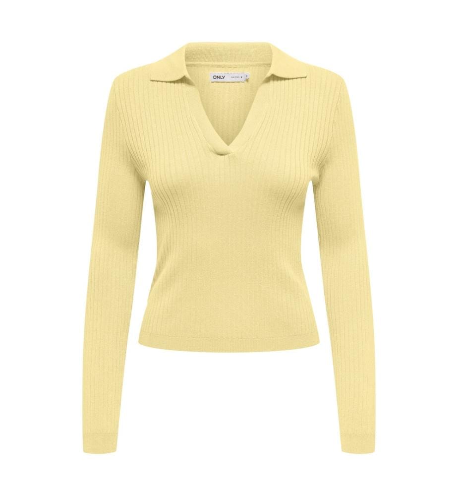 Polo en maille - Double crème
