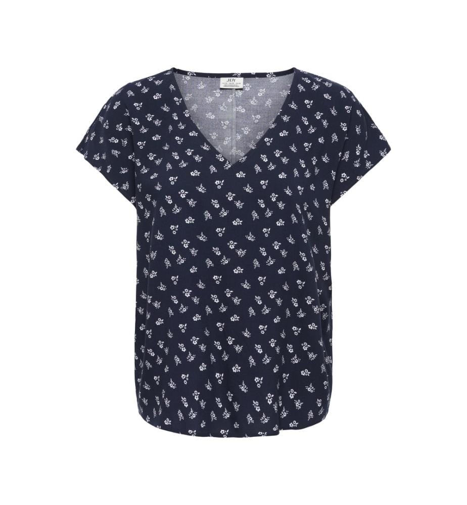 Blouse Col Rond - Bleu Nuit