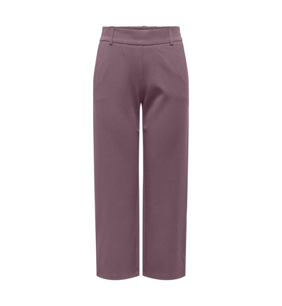 Pantalon Culotte Taille Haute - Rose Brun