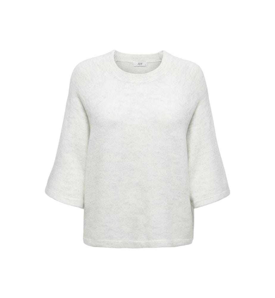 Pull-over - Mélange Cloud Dancer