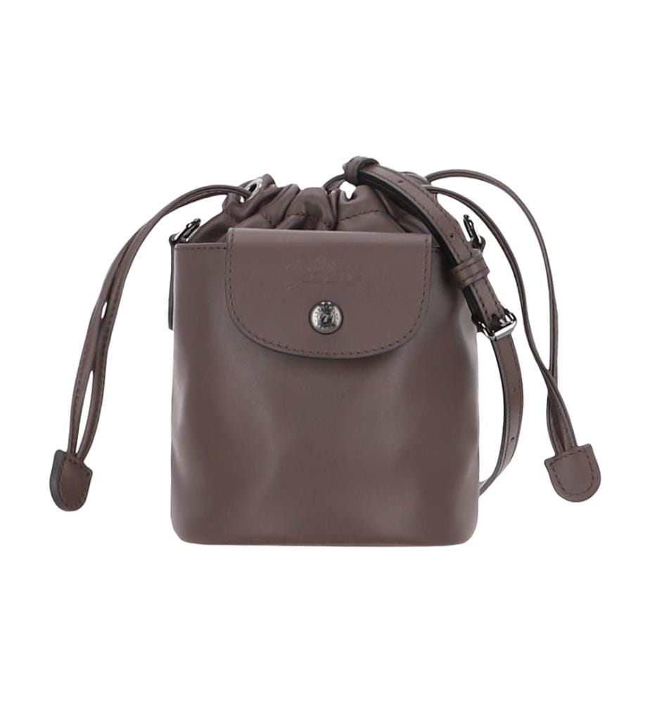 Sac seau XS Le Pliage Xtra Cuir - Moka