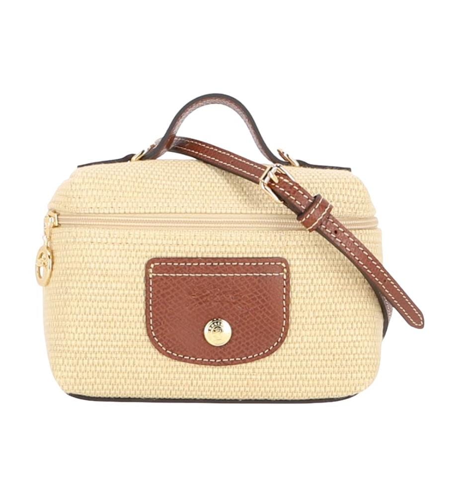 Sac Bandoulière XS Le Pliage Collection - Beige et Brun