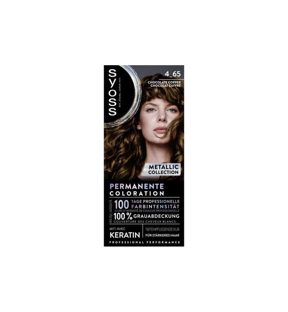 Syoss - Coloration des cheveux 4-65 Chocolate Copper
