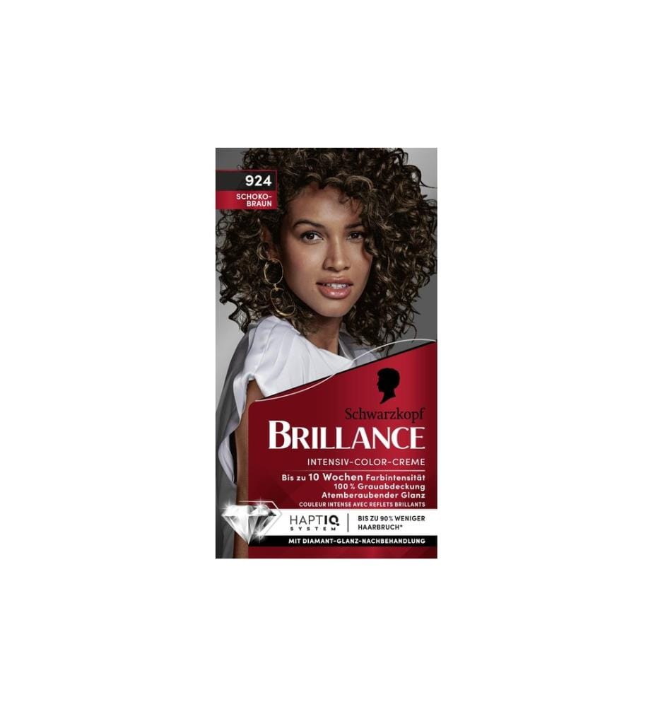 Schwarzkopf BRILLANCE - Coloration pour cheveux 924 Brun chocolat