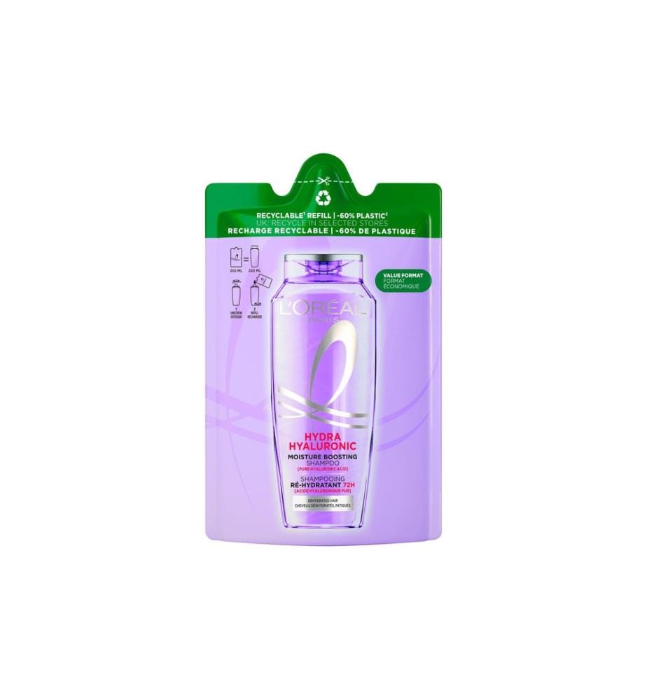 L'Oréal Elsève - Shampoo Hydra Hyaluronic Eco-Pack 250 ml