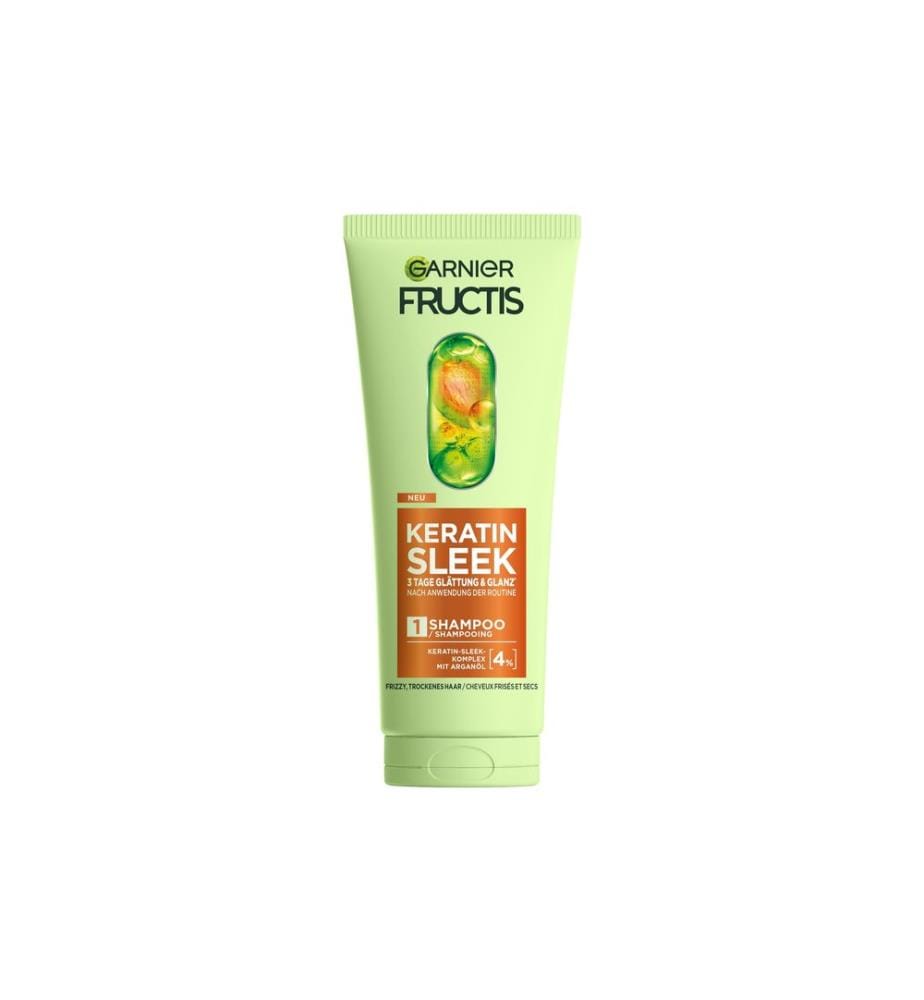 Garnier - Shampoo Keratin Sleek 200 ml