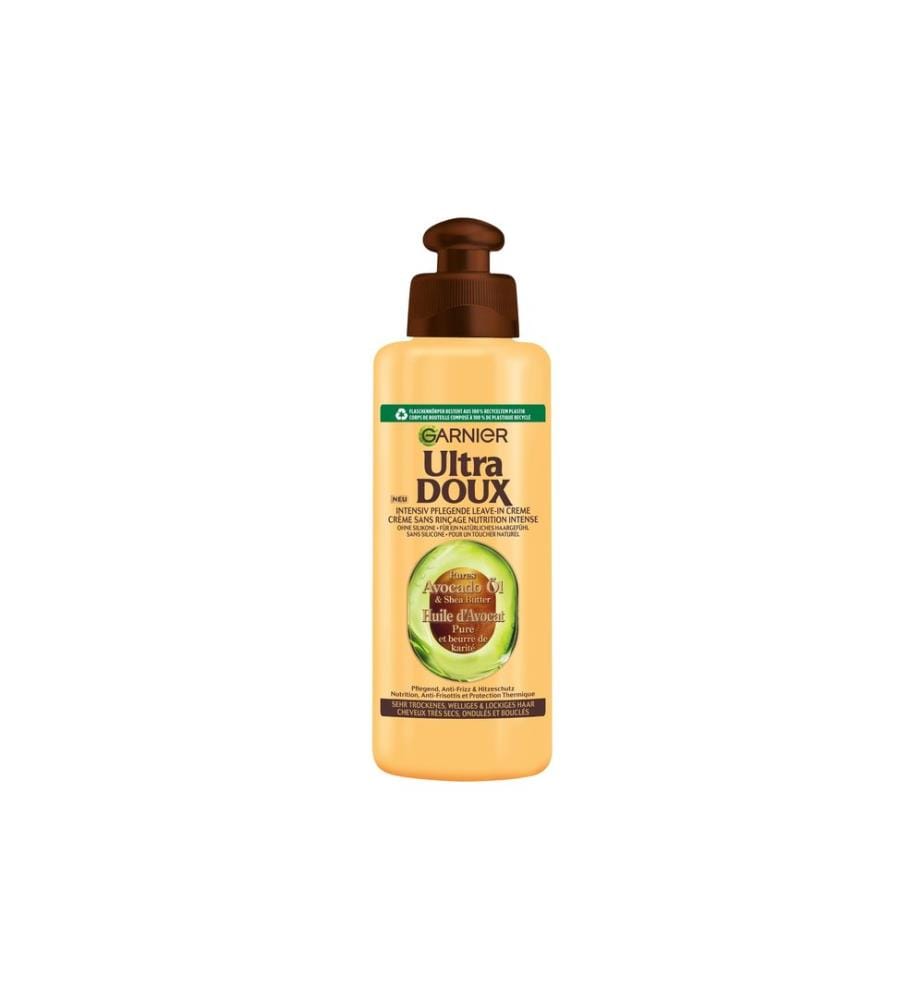 Garnier - Soin capillaire Ultra Doux Avocat Push Pull 200 ml