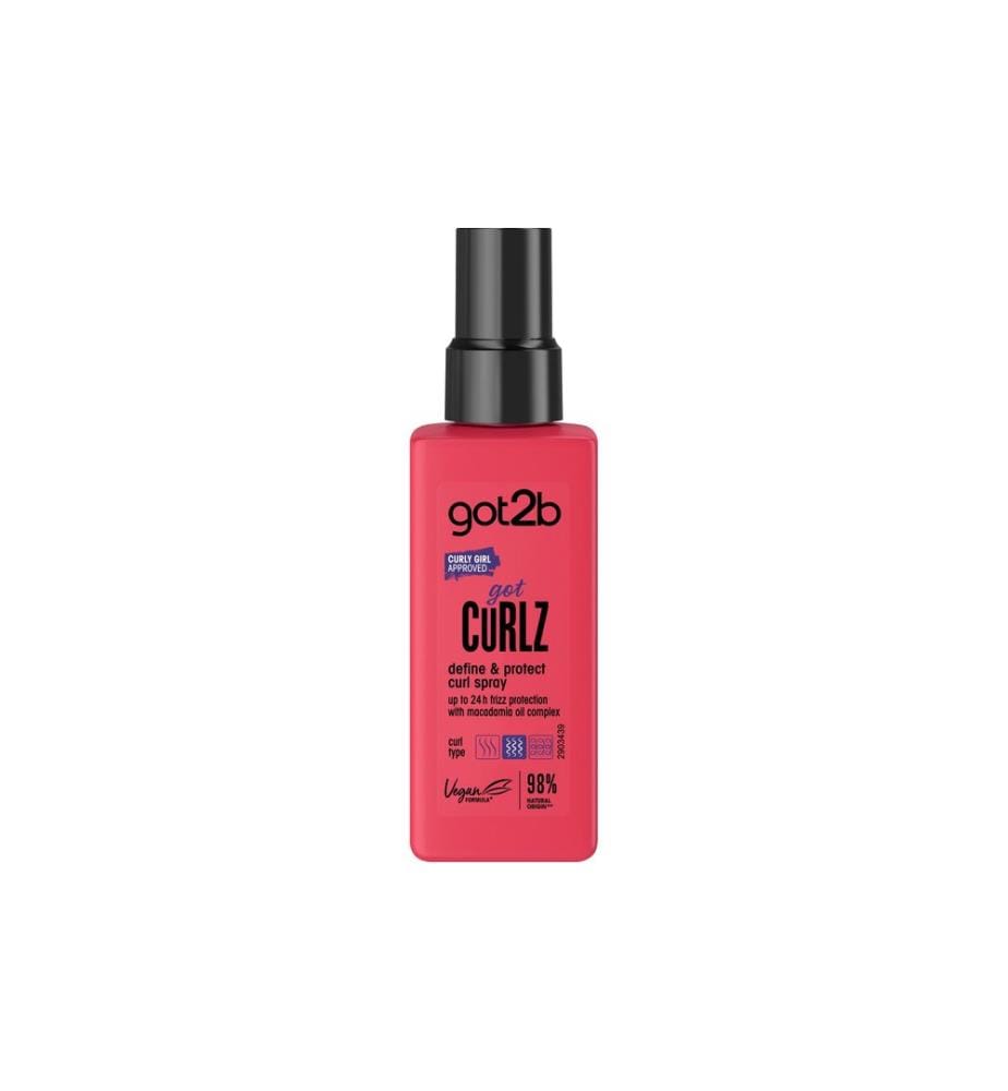 Schwarzkopf got2b - Spray à cheveux Define and Protect Curl 150 ml