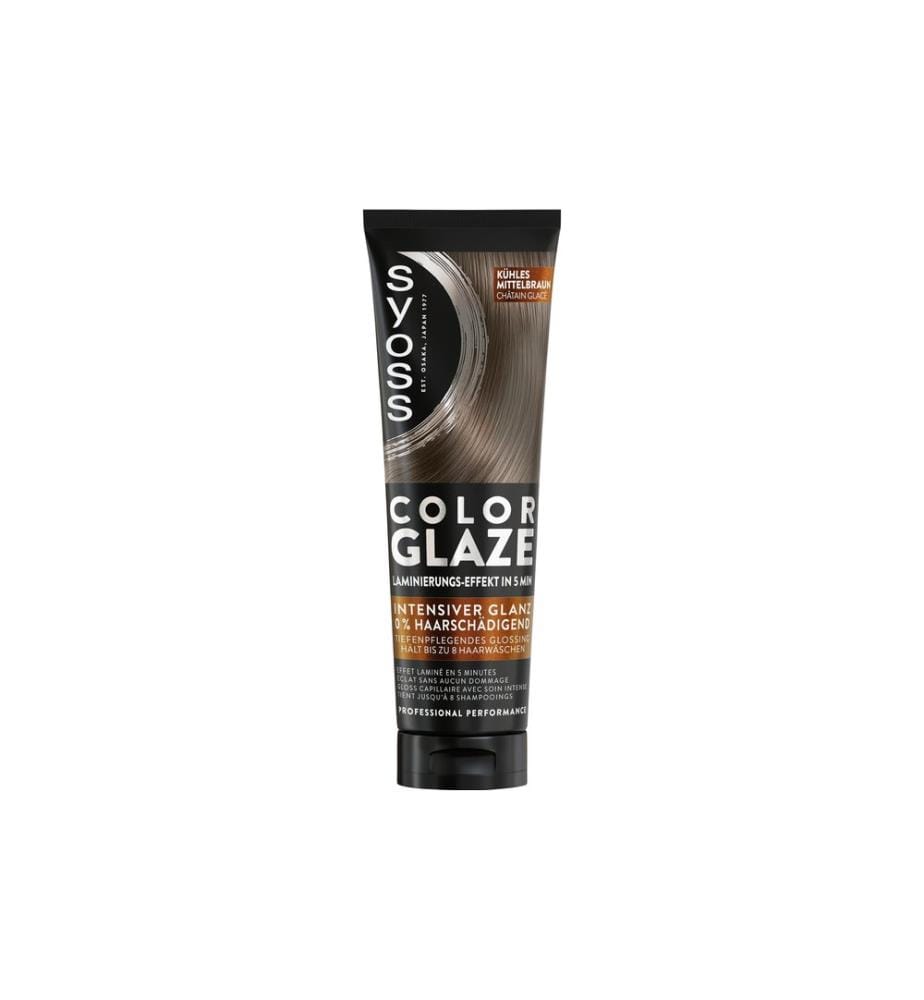 Syoss - Coloration pour cheveux Color Glaze Brun moyen froid