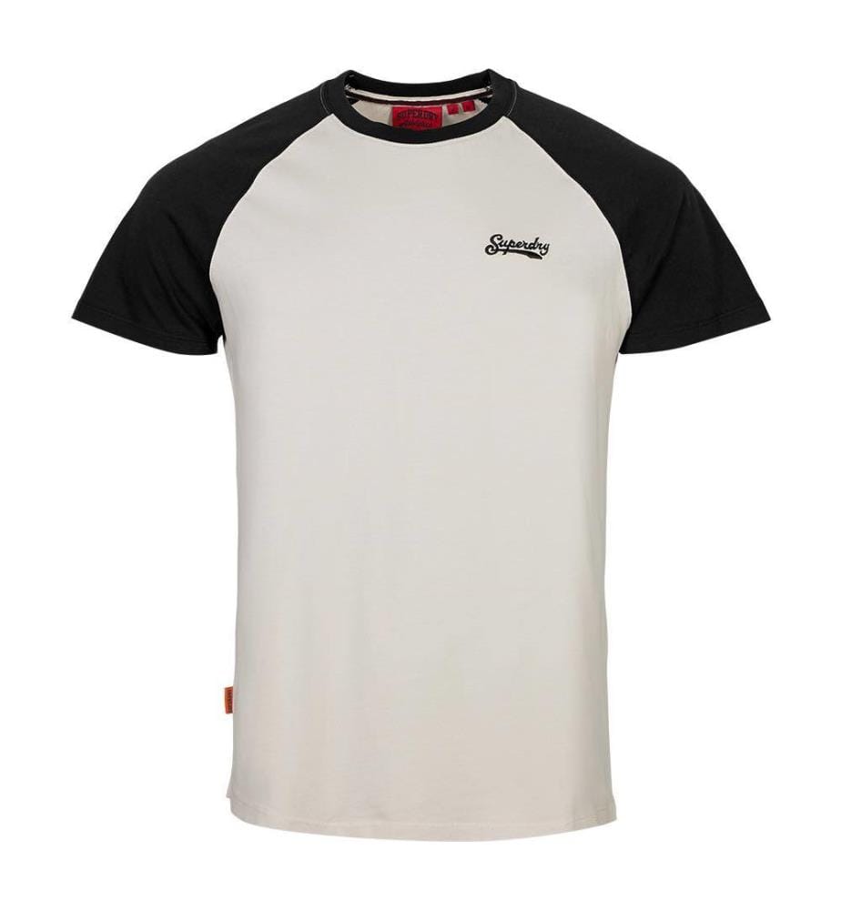 T-Shirt - White Sand Black