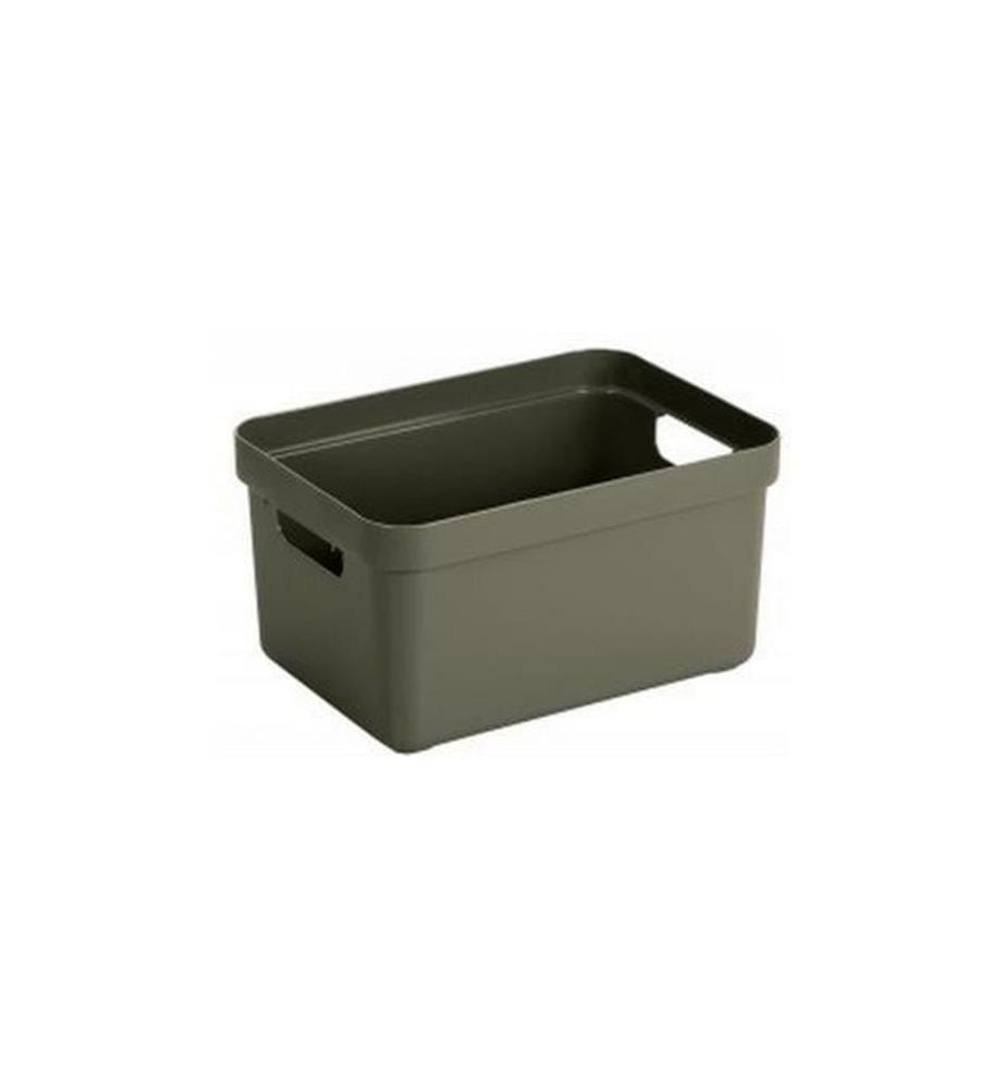 SIGMA HOME - Boîte de rangement 5 litres Vert