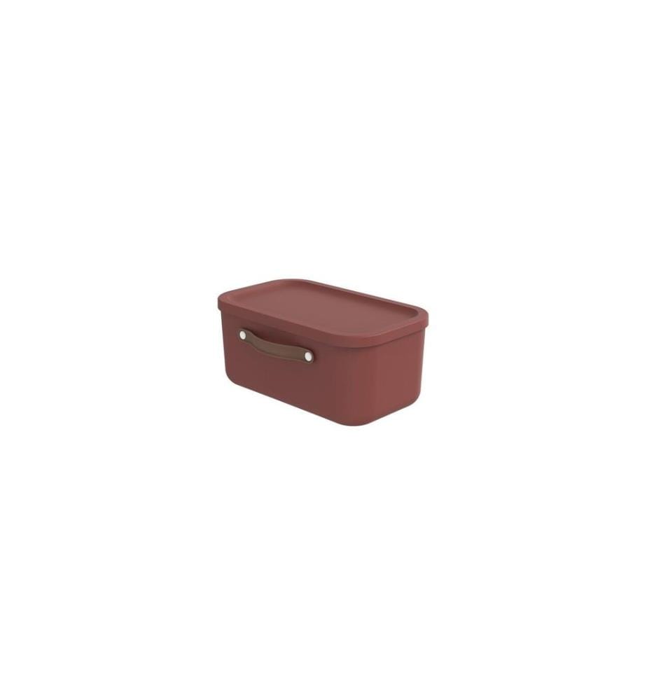 ROTHO - Boîte de rangement Maloja 12 l, Iron Rouge
