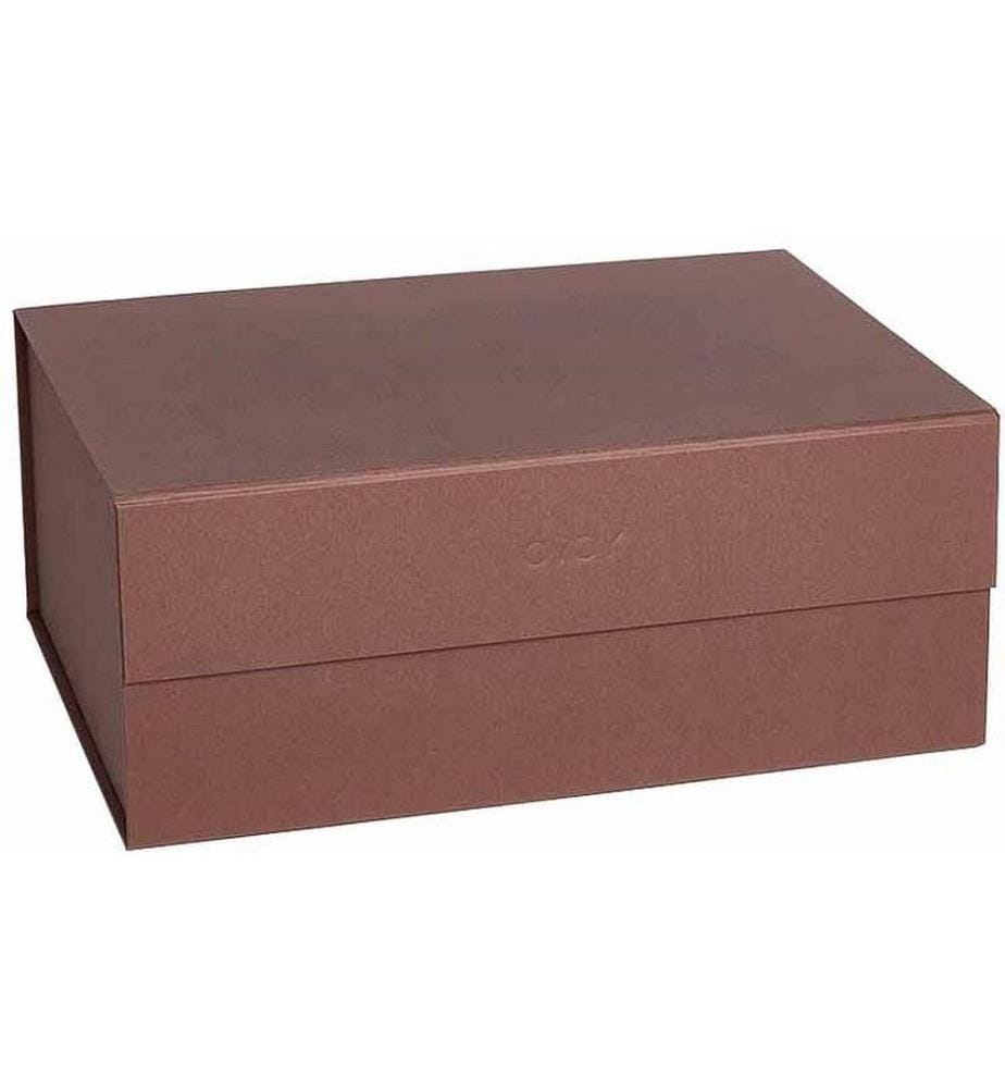 OYOY Boîte de rangement Hako A4 Caramel