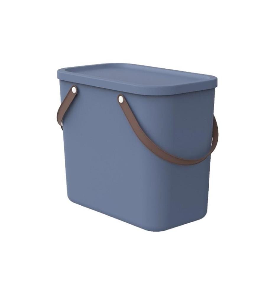 ROTHO - Boîte de rangement Albula 25 l, bleu horizon