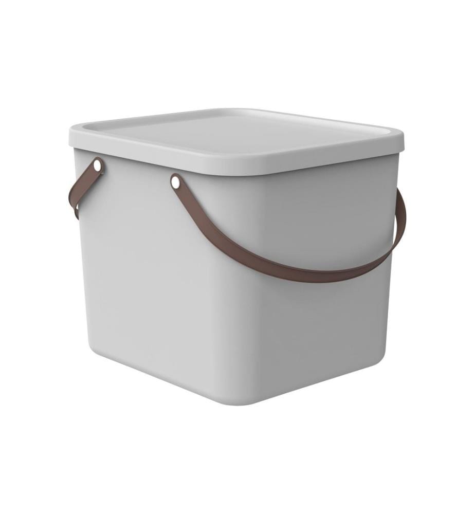 ROTHO - Boîte de rangement Albula 40 l, Mistletoe Weiss
