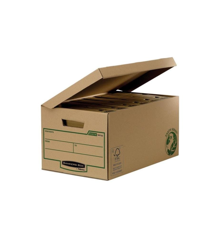 FELLOWES - Boîte darchivage BankersBox EarthSeries Boîte pliante Brun