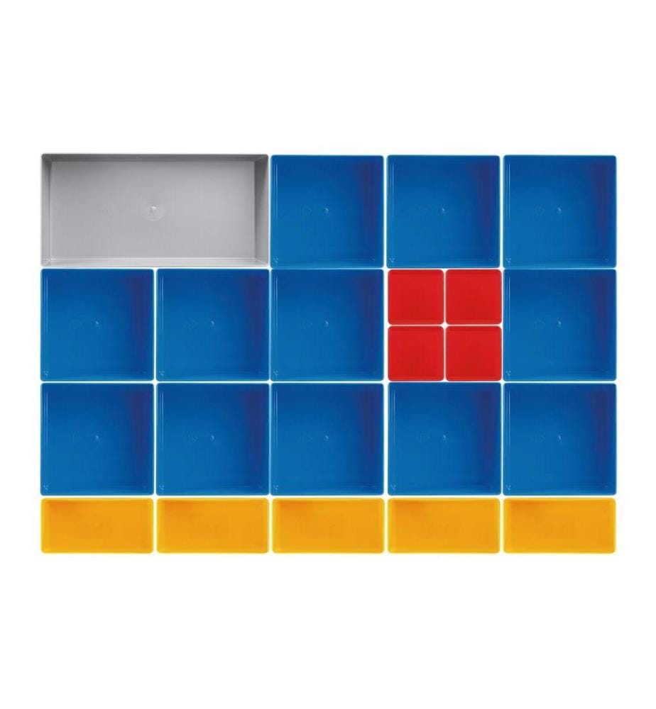 KRAFTWERK - Kit de boîtes d'intervention, 22 pièces, 45 mm de haut