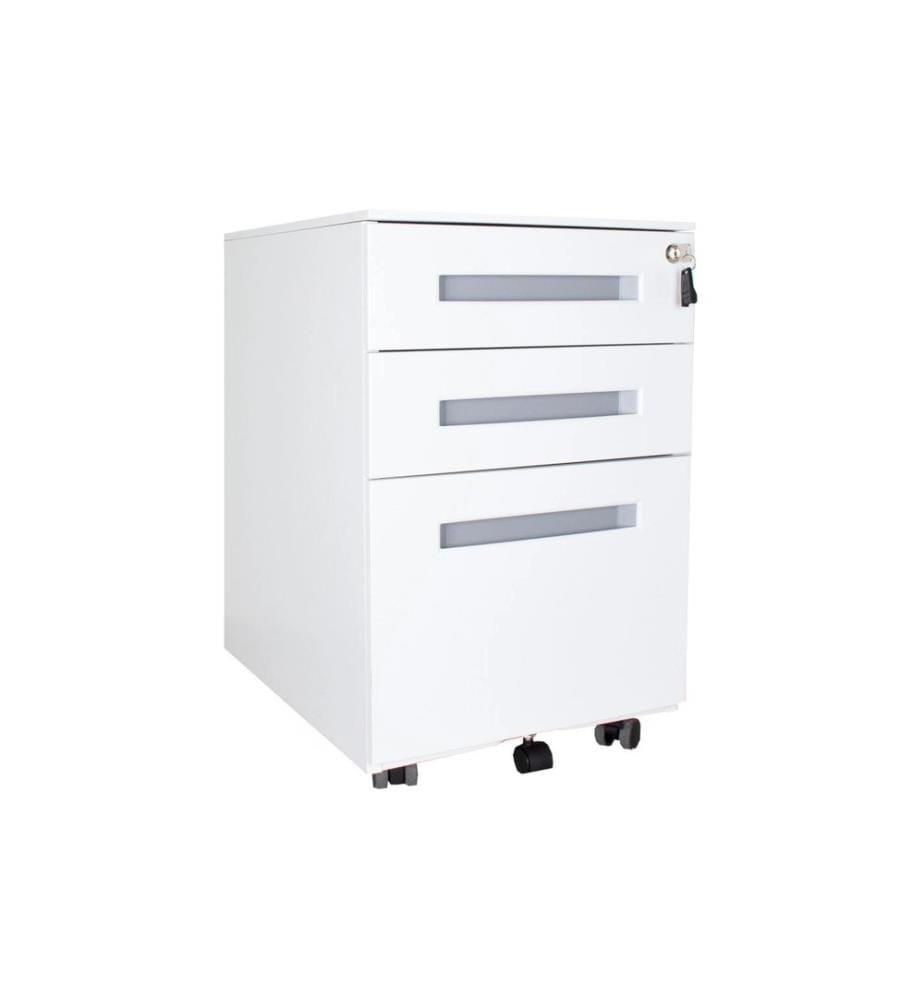 CONTINI - Chariot pour dossiers suspendus 50 x 39 x 61 cm, blanc